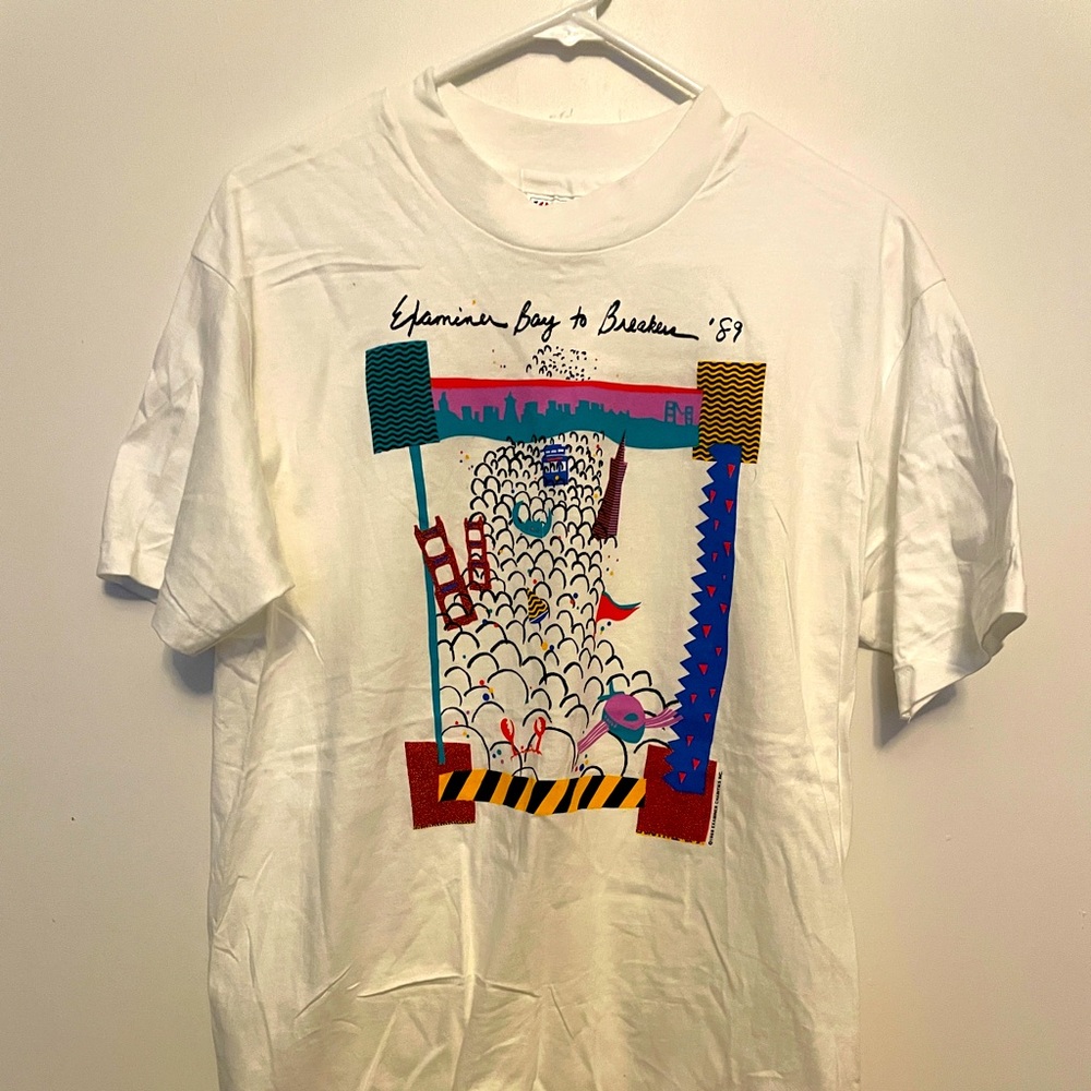 Vintage Deadstock 1989 Examiner Bay Tee